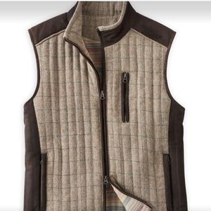Nordstrom Flynt Suede Vest, Kirk Model